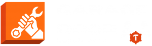 The Garage Door Crew Repair - Logo White